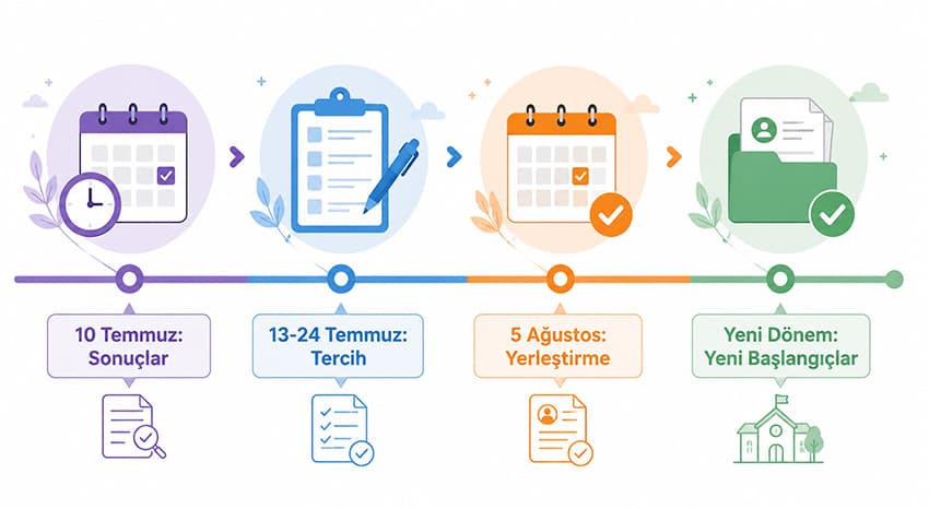 2026 LGS tercih takvimi zaman çizelgesi: sonuç, tercih ve yerleştirme tarihleri